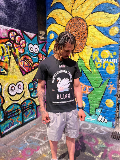 iAM Bliss Black Tee