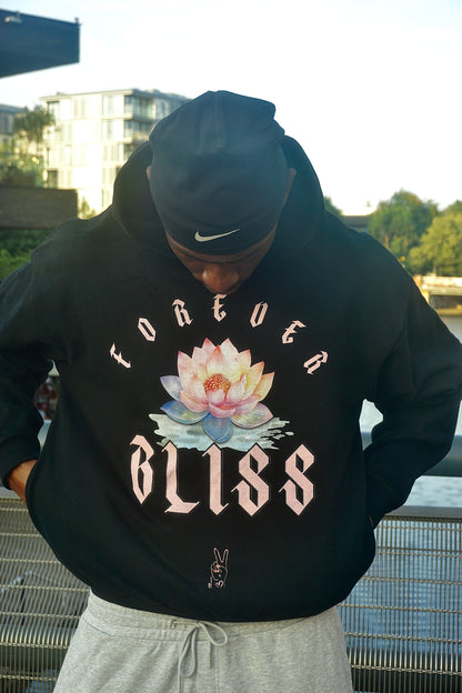 iAM Bliss Oversize Black Hoodie