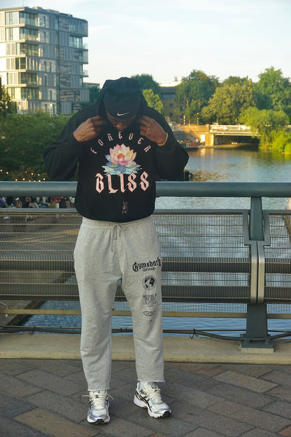 iAM Bliss Oversize Black Hoodie