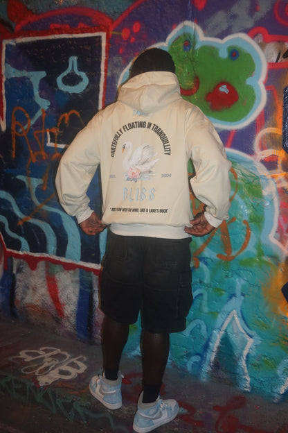 iAM Bliss Oversize Bone Hoodie